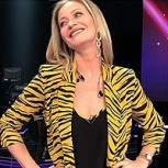Marcela Vacarezza no le teme a los brillos y deslumbró a sus seguidores con este vestido de fiesta
