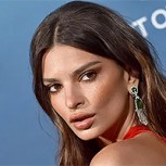 Paparazzean a Emily Ratajkowski luciendo jeans con la última tendencia durante un paseo romántico por Nueva York