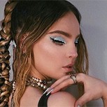 Belinda luce un estilo fresco y jovial con este vestido de encaje durante su cuarentena