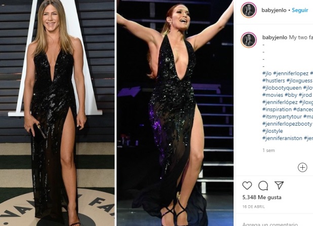 Duelo de estilos: Jennifer Aniston y Jennifer López lucieron el mismo  vestido, ¿Quién se ve mejor? - Guioteca