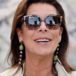 Carolina de Mónaco se sumó a la nueva tendencia de mostrar una melena con canas