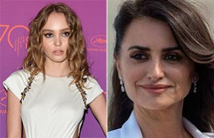 Cuando Lily Rose-Depp se vistió con el mismo vestido que Penélope Cruz