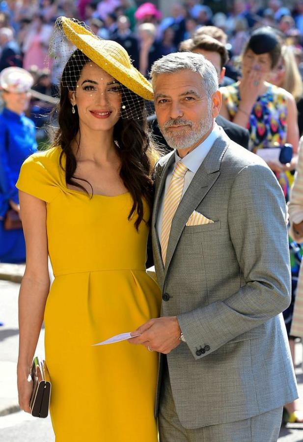 La abogada Amal Clooney, esposa del actor George Clooney. 