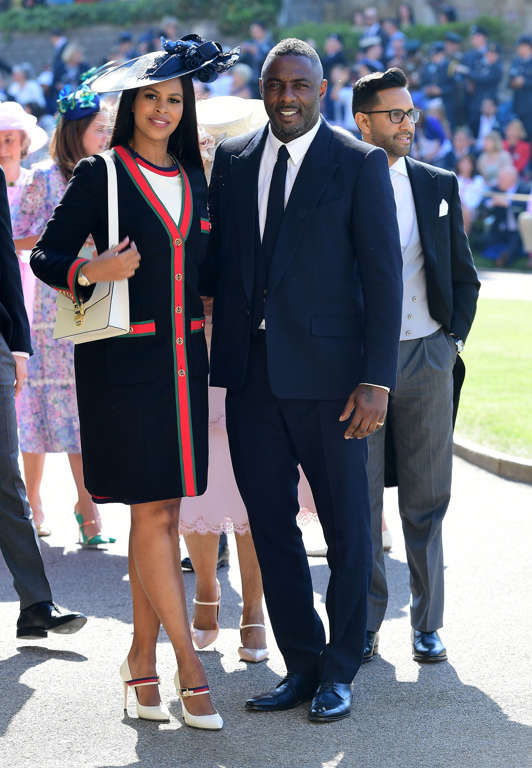 Idris Elba y Sabrina Dhowre