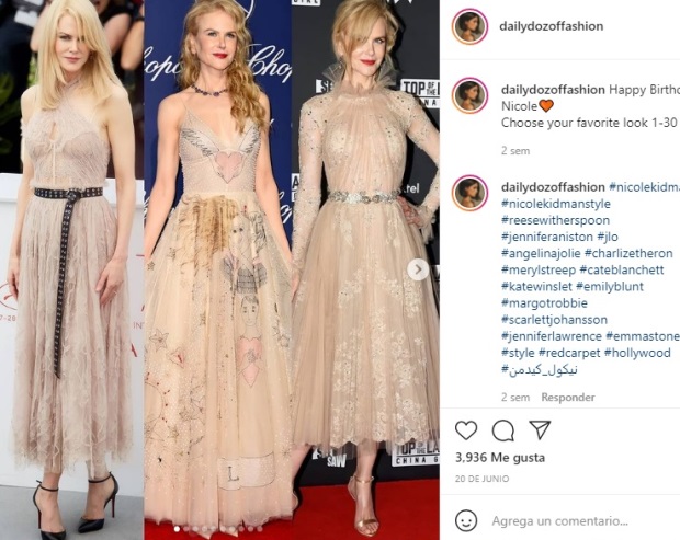 Nicole Kidman, dueña de un glamour y estilo incomparables: Los looks más  destacados de la australiana - Guioteca