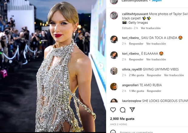 Taylor Swift destacó en los MTV VMAs 2022 con este minivestido de cristales  y fue el mejor outfit de la noche - Guioteca