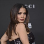 Salma Hayek conquistó Londres con este vestido de encaje estilo gótico