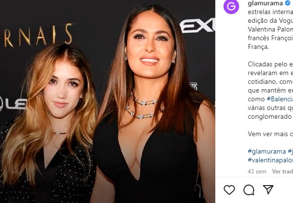 Valentina, hija de Salma Hayek, aparece con sorpresivo cambio de look en  Semana de la Moda en Milán - Guioteca