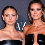 Heidi Klum y su hija Leni optan por estos comentados vestidos en exclusiva cena