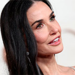 Demi Moore se ganó la admiración de todos al llegar a los Oscar 2025 con vestido bordado con cristales