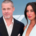 Novia de Brad Pitt apostó por las lentejuelas y un escote que es tendencia para la premiere europea de F1