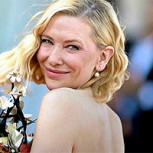Cate Blanchett eclipsó a todos desde el palco VIP de Wimbledon con su traje de Giorgio Armani