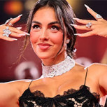 Georgina Rodríguez deslumbra en Venecia con un look de encaje y joyas millonarias