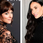 Demi Moore y Dakota Johnson eligieron fabulosos vestidos para glamoroso duelo de estilo: ¿A quién prefieres?