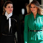 Rania de Jordania y Melania Trump protagonizaron un duelo de estilo con looks opuestos y poderosos