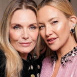 Michelle Pfeiffer y Kate Hudson protagonizan duelo de estilo en el desfile de Giorgio Armani Privé