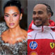 Kim Kardashian y Lewis Hamilton lucen match perfecto inspirado en el rosa y gris