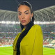 Georgina Rodríguez deslumbró con un look inspirado en la Virgen de Fátima