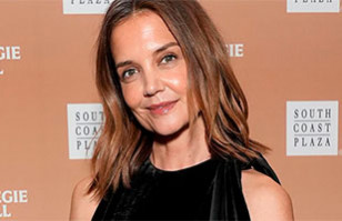 Katie Holmes opt&oacute; por esta arriesgada combinaci&oacute;n para conquistar la noche neoyorquina