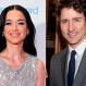 Katy Perry optó por vestido vintage para demostrar su amor por Justin Trudeau