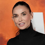 Demi Moore deslumbró con este look en su desayuno más elegante del verano