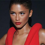 Zendaya dejó a todos mudos al aparecer con un vestido inspirado en telarañas