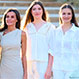 Reina Letizia, Sofía y Leonor apostaron por el mismo vestido veraniego: ¿A quién le queda mejor?