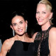 Charlize Theron y Demi Moore: Elegante duelo de estilo se robó las miradas durante Academy Museum Gala 2026