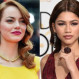 Zendaya vs Emma Stone tuvieron duelo de estilo que se robó las miradas en desfile de Louis Vuitton