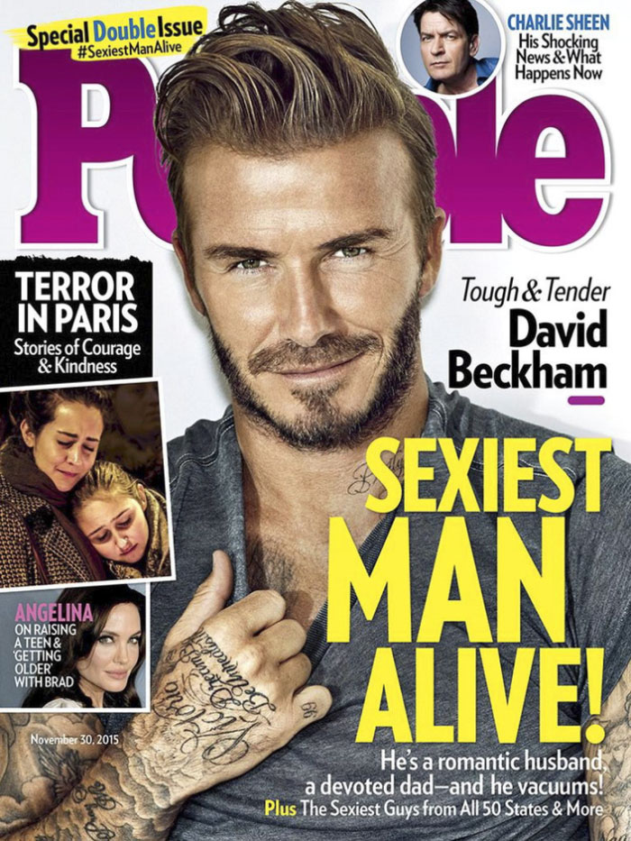 2015, David Beckham