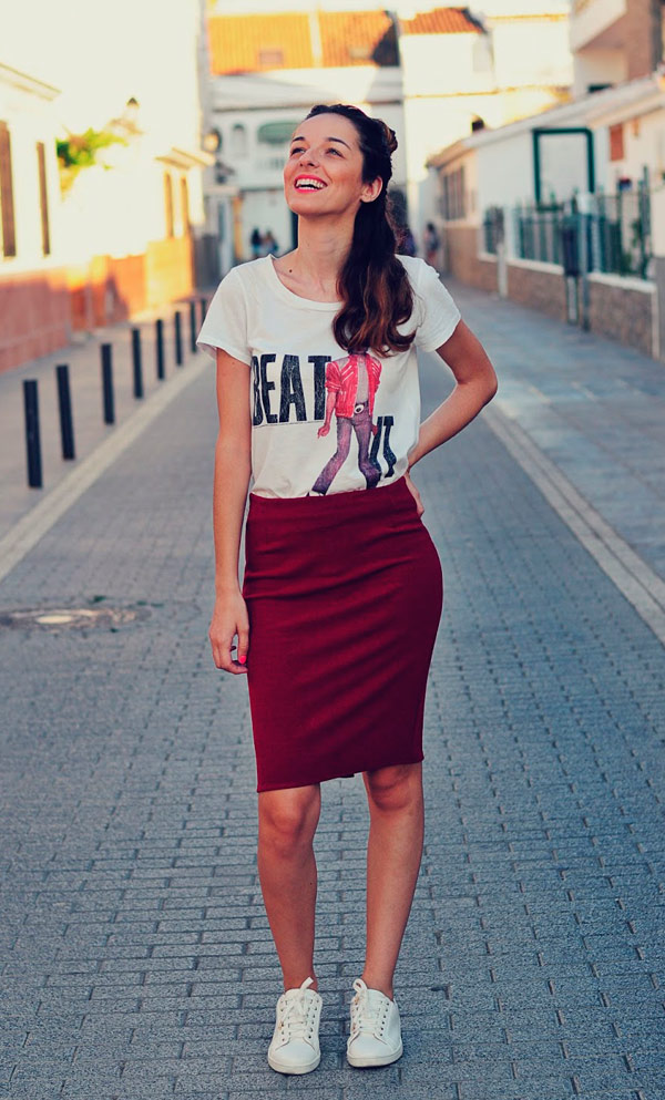 z con falda