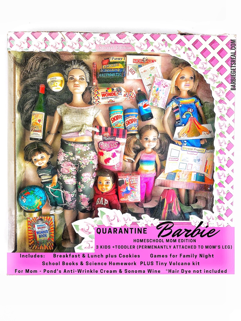 Ex modelo crea increíbles versiones de Barbie con distintas características  sobre la pandemia - Guioteca