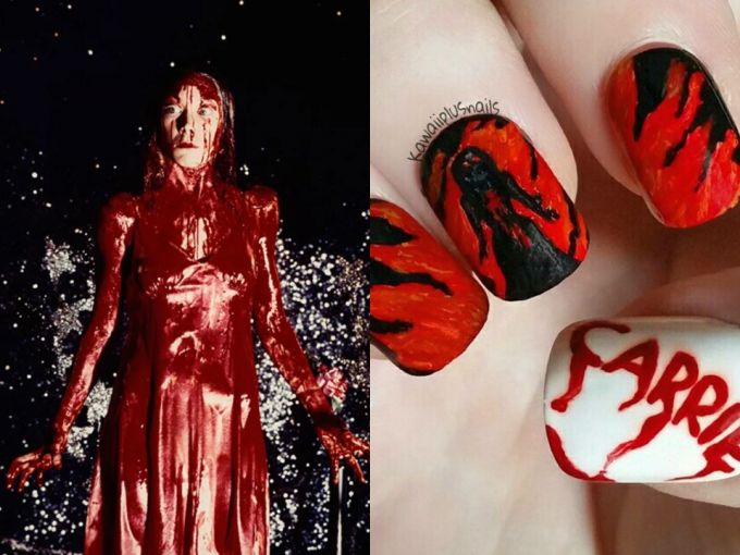 uñas de carrie