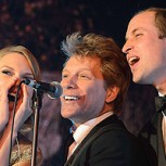 Bon Jovi cantó Livin’ on a Prayer con el Príncipe William y Taylor Swift: Trío de lujo