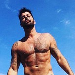 Ricky Martin publica fotos desnudos y sus fans lo llenan de elogios