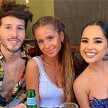 Sebastián Yatra abraza a Becky G y Camila Gallardo reacciona: Un video captó el momento