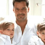 El detalle que se robó la atención en la foto que publicó Ricky Martin de sus hijos