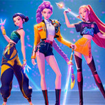 “K Pop Demon Hunters” conquista Bilboard: ¿Quiénes pusieron las voces a Rumi, Zoey y Mira?