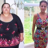 El increíble caso de la mujer que bajó 127 kilos sólo con ejercicios y dieta