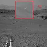¿Fue un OVNI lo que captó el “Curiosity” en Marte?