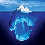 Teóricos de la conspiración aseguran que un enorme iceberg en la Antártida es una “base alien”