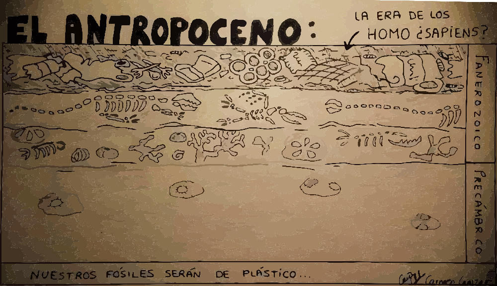 Foto: Representación de la posible etapa que estamos viviendo: "Antropoceno". /accionverde.com