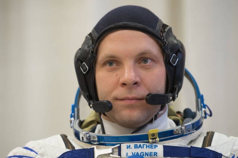 Foto: Iván Vagner, cosmonauta ruso de la EEI. /7dejunio.com