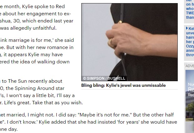 Kylie Minogue comprometida