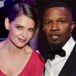 Paparazzis captaron a Katie Holmes y Jamie Foxx a los besos y con champaña en la playa