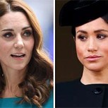 Pese a versiones de enemistad, Meghan Markle y Kate Middleton fueron fotografiadas juntas