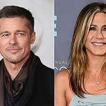 Paparazzis sorprenden a Brad Pitt en celebración de los 50 años de Jennifer Aniston