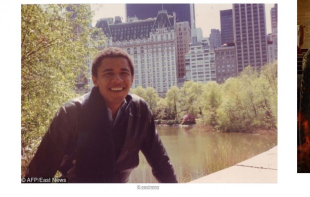 Barack Obama a los 19 años (1980) / Captura genial.guru