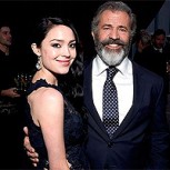 Mel Gibson fotografiado con su novia 35 años menor mientras pasea a la pequeña hija de ambos