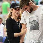Shakira y Piqué, fotografiados más juntos que nunca en el US Open: Risas y absoluta complicidad